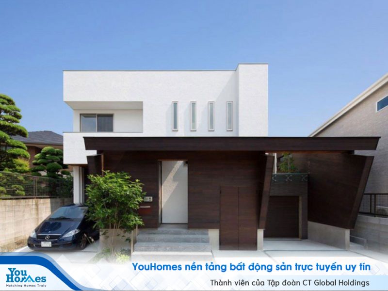 Nhà kiểu Nhật mang đậm phong cách hiện đại giúp tối ưu hóa sinh hoạt hàng ngày.