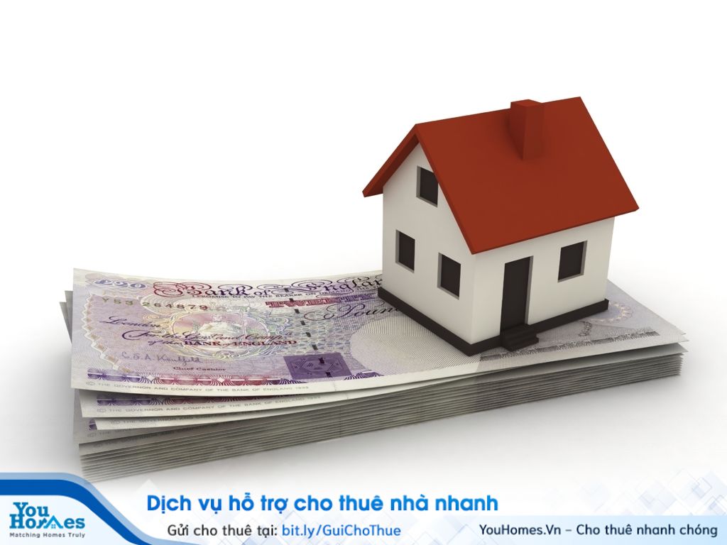 Tiền đặt cọc khi ký kết hợp đồng thuê nhà.