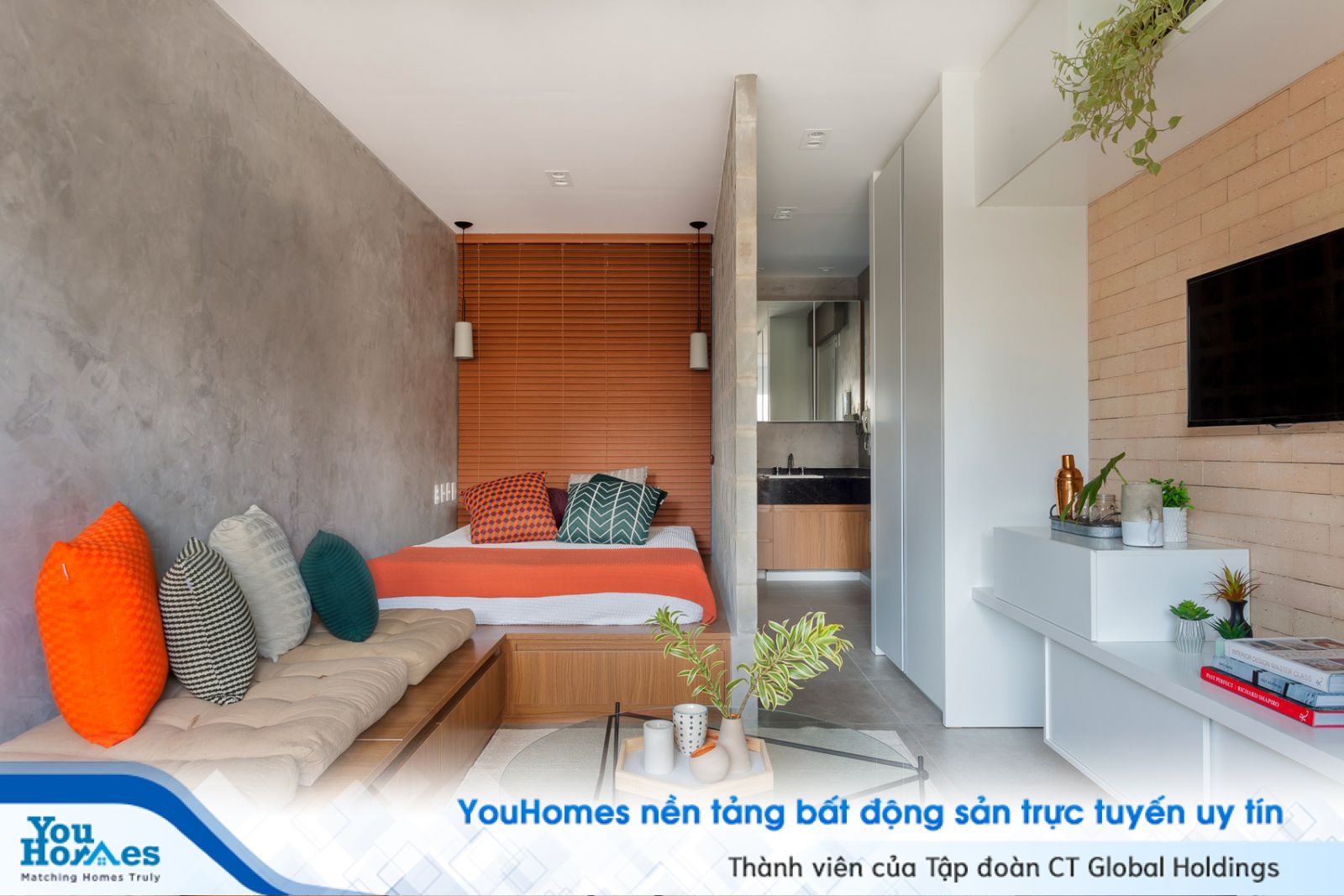 Căn nhà siêu nhỏ với cách thiết kế tận dụng từng góc ngách nên vẫn đầy đủ tiện nghi. 