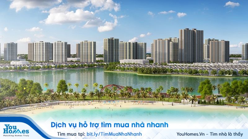 Phối cảnh dự án Vinhomes Ocean Park. 