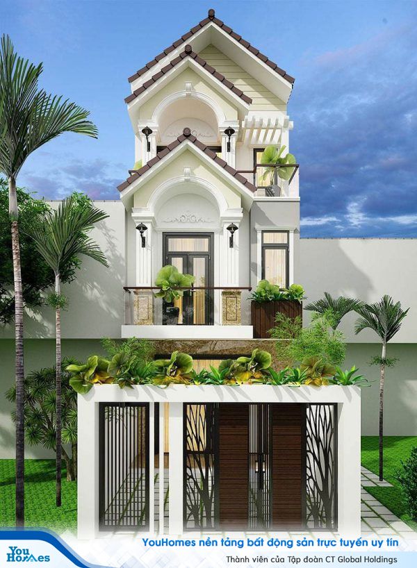 Mẫu nhà phố 3 tầng đẹp