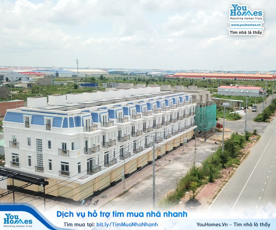 Young Town sở hữu vị trí đắc địa, liền kề mặt tiền vành đai 4, lộ giới 45m.