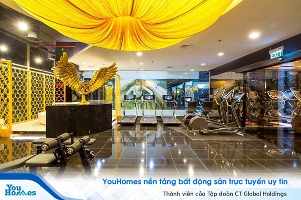 Không gian sang trọng và đẳng cấp tại Centuryon Fitness