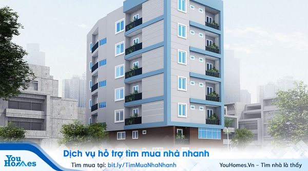 Các chung cư mini có thể xây ngay ở vị trí gần trung tâm, trường học, bệnh viện, trục đường chính, chợ thương mại…