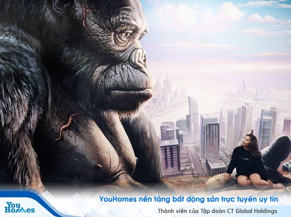 Khu triển lãm tranh 3D đặc sắc gần Sunrise City.