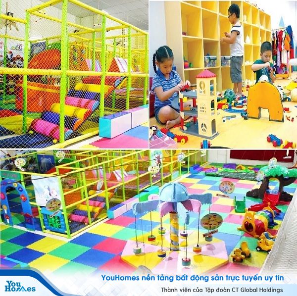 Khu vui chơi Playtime Lotte Mart- một khu vui chơi giải trí vui nhộn chỉ cách Sunrise City 500m.