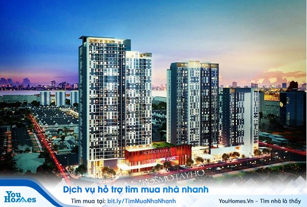 Chung cư Kosmo Tây Hồ.