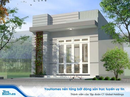Chỉ có 50 triệu để xây nhà cấp 4, bạn có thể tự lợp mái và sơn tường để tiết kiệm chi phí nhân công.