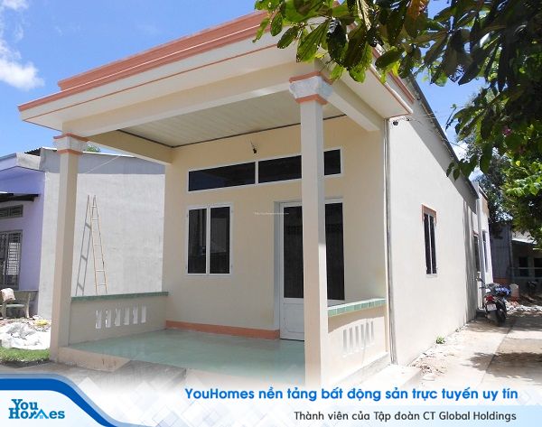 Nhà cấp 4 với kinh phí 90.000.000 VNĐ sau khi hoàn thiện.