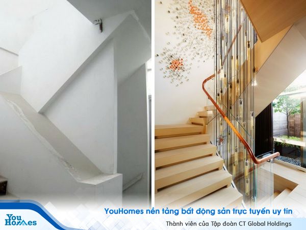 Cải tạo cầu thang giúp ngôi nhà sang trọng và hiện đại hơn.