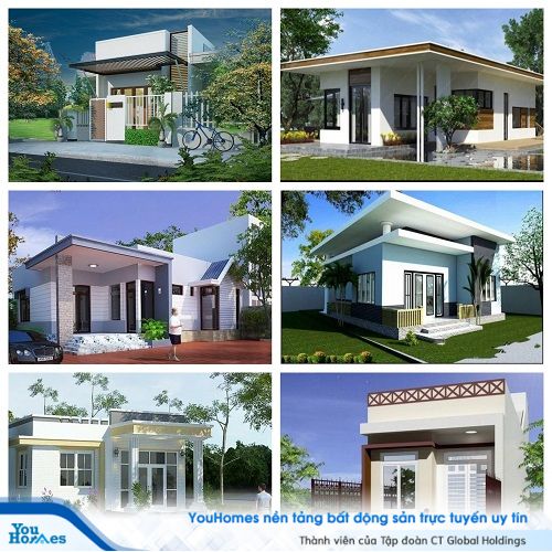 Loại hình nhà cấp 4 mái bằng dù ít được sử dụng tại nông thôn nhưng vẫn có những ưu điểm riêng. 