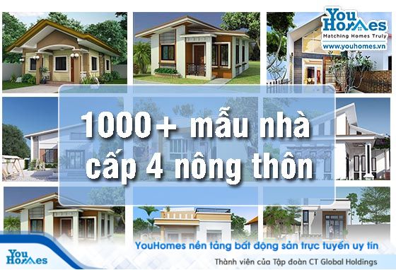 Nhà cấp 4 thường được xây dựng tại các vùng nông thôn bởi sự phù hợp đối với nhu cầu sử dụng cùng với chi phí tiết kiệm và thời gian xây dựng ngắn. 