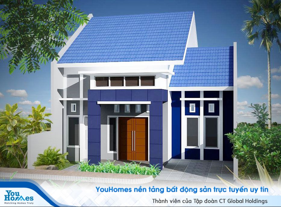 Nên lựa chọn trang trí nhà cấp 4 gác lửng với màu sắc tươi sáng. 