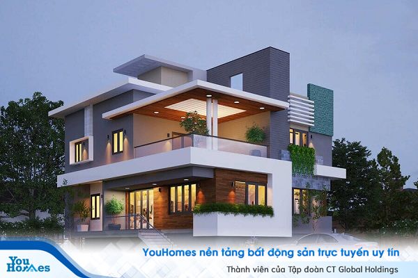 Nếu bạn muốn tìm được phương án tiết kiệm tối đa chi phí nhất hãy lựa chọn phong cách thiết nhà 2 tầng 100 m2 hiện đại.