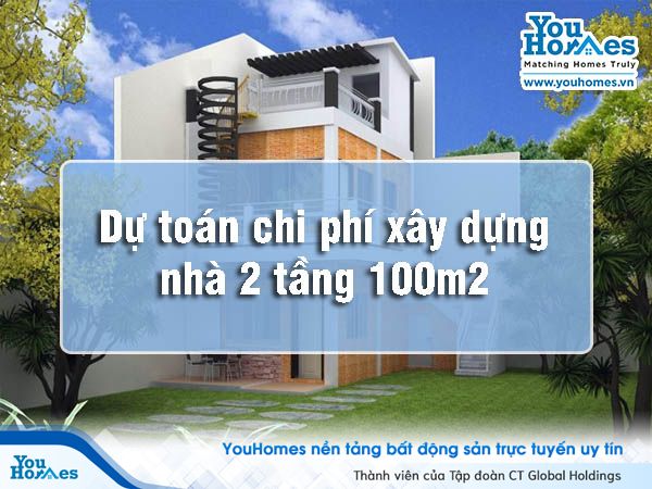 Mức giá xây nhà 2 tầng 100 m2 có thể thay đổi tùy từng thời điểm và mốc thời gian khác nhau.