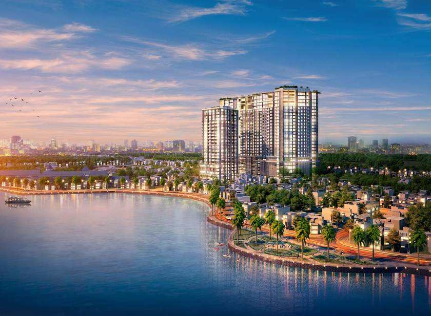 Với vị trí đắc địa, bạn có thể đứng bất ký tại tầng nào của Sun Grand City cũng ngắm được vẻ đẹp lãng mạn thơ mộng của Hồ Tây.