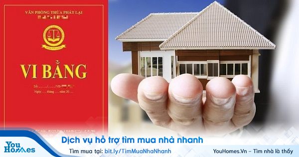 Hình thức mua nhà sổ đỏ đồng sở hữu thường gặp là thông qua vi bằng.