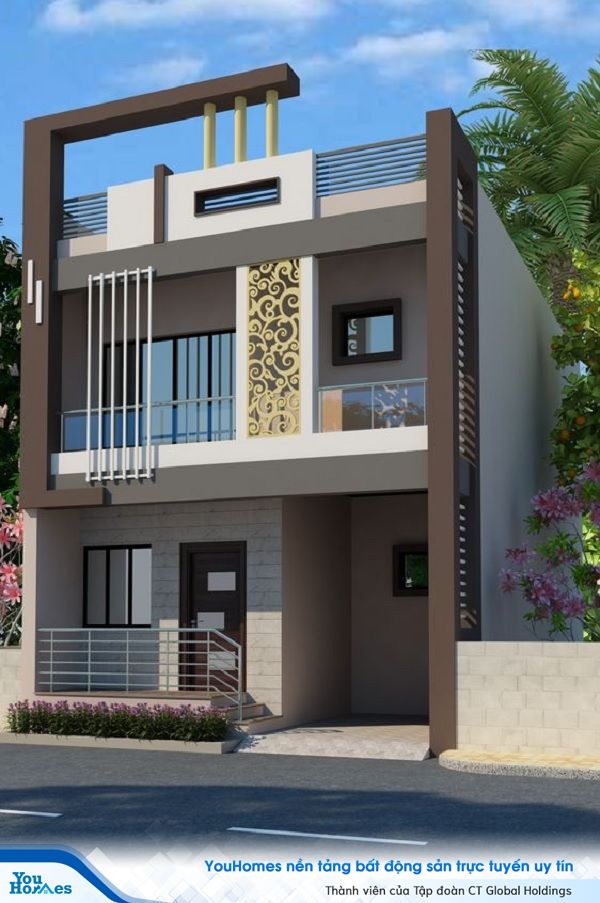 Sử dụng màu sắc linh hoạt kết hợp với những họa tiết trang trí phóng khoáng tạo nên một tổng thể hài hòa.