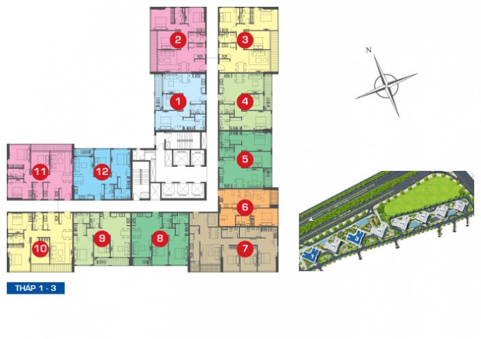 Khu căn hộ The Sun Avenue