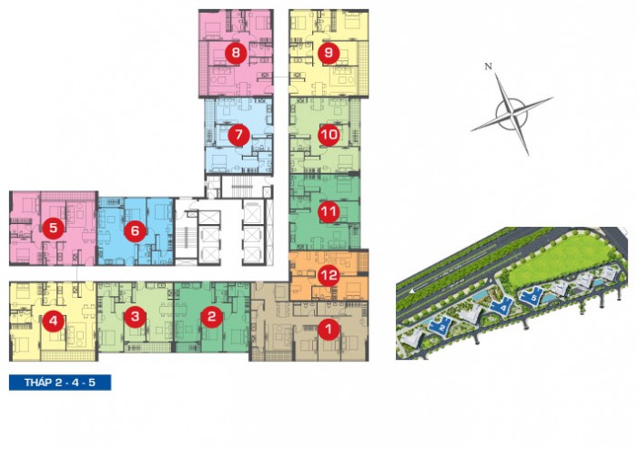 Khu căn hộ The Sun Avenue