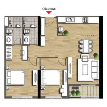 Khu căn hộ The Golden Palm