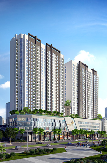 Khu căn hộ The Golden Palm