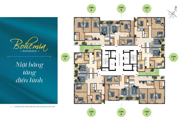 Chung cư Bohemia Residence