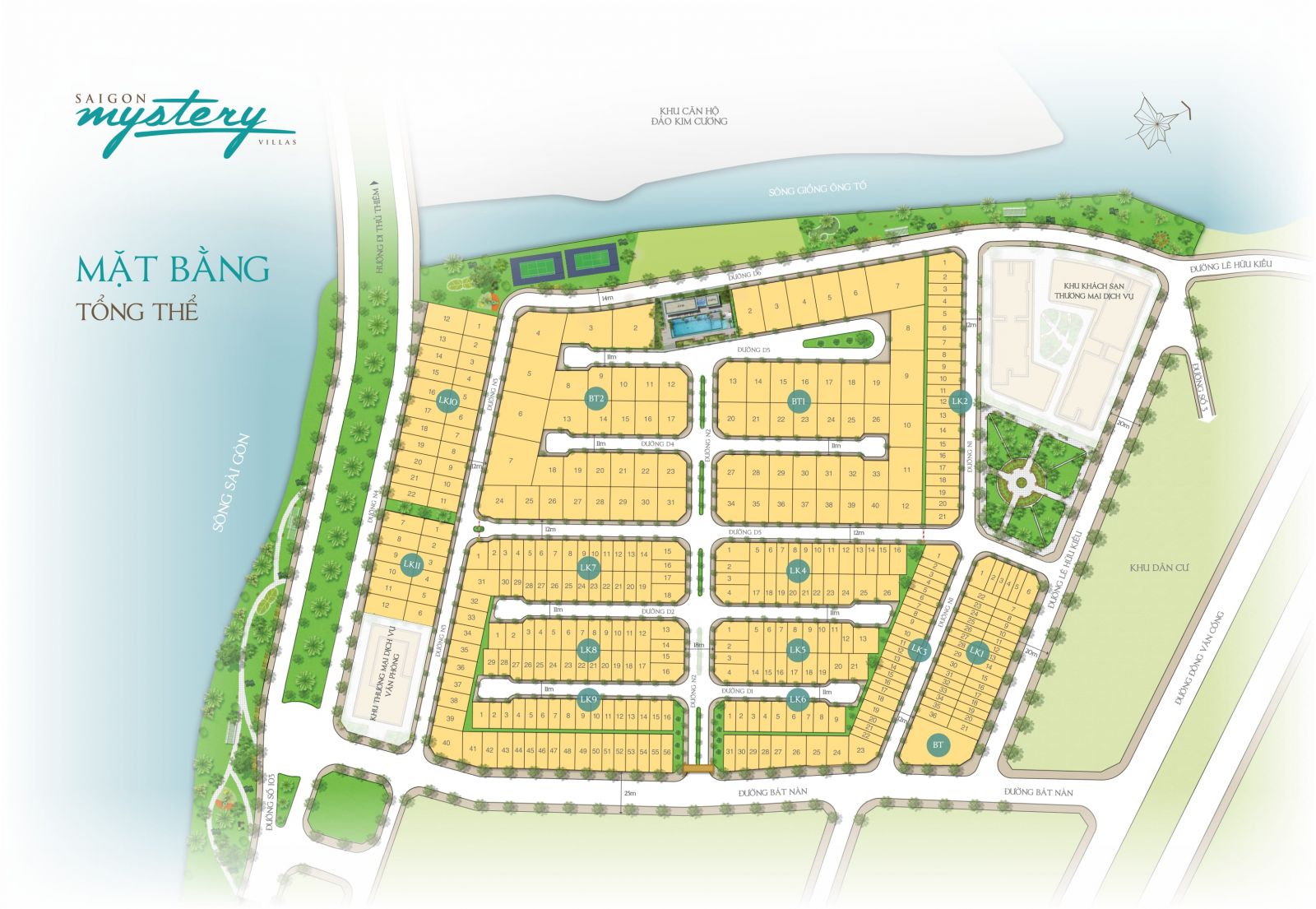 Khu đô thị Saigon Mystery Villas