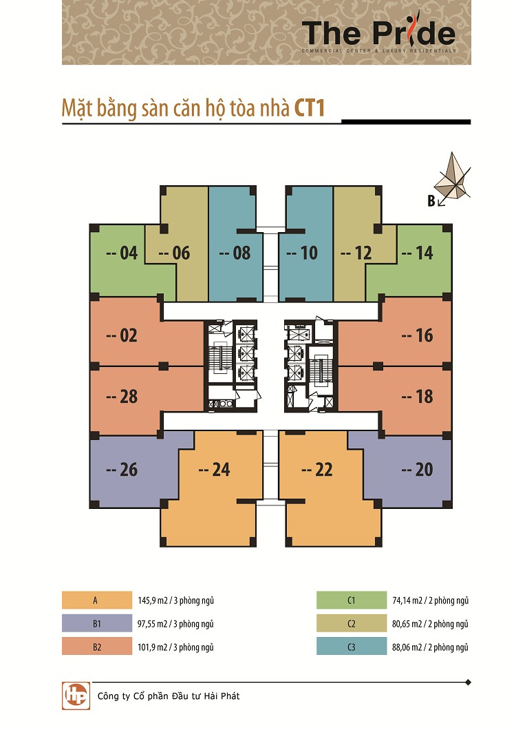 Chung cư The Pride - Khu đô thị Văn Khê