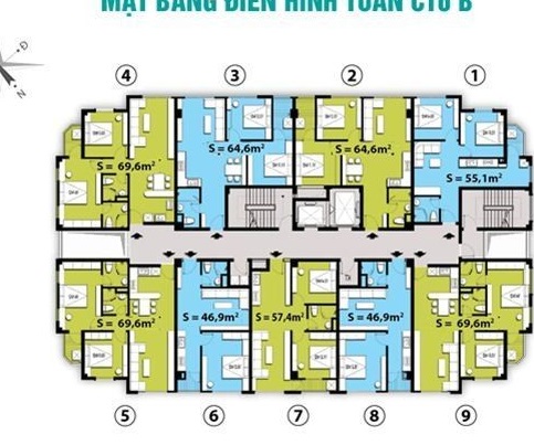 Chung cư CT6 Xa La - Khu đô thị mới Xa La