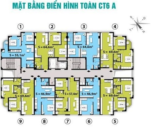 Chung cư CT6 Xa La - Khu đô thị mới Xa La