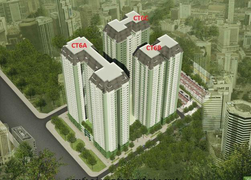 Chung cư CT6 Xa La - Khu đô thị mới Xa La