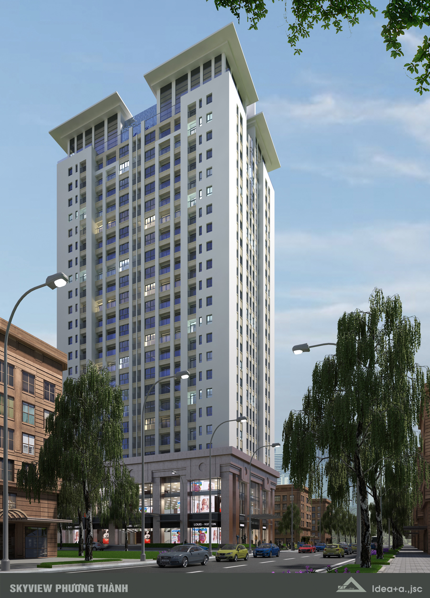 Chung cư Sky View Phương Thành