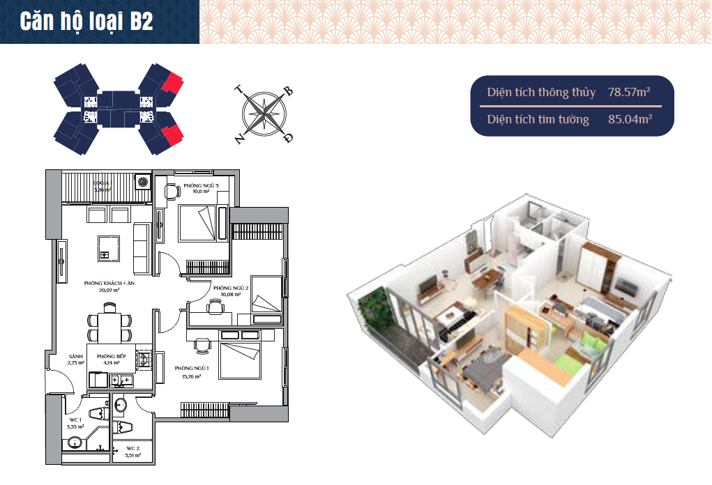 Chung cư Samsora Premier (Hà Đông Sunflower)