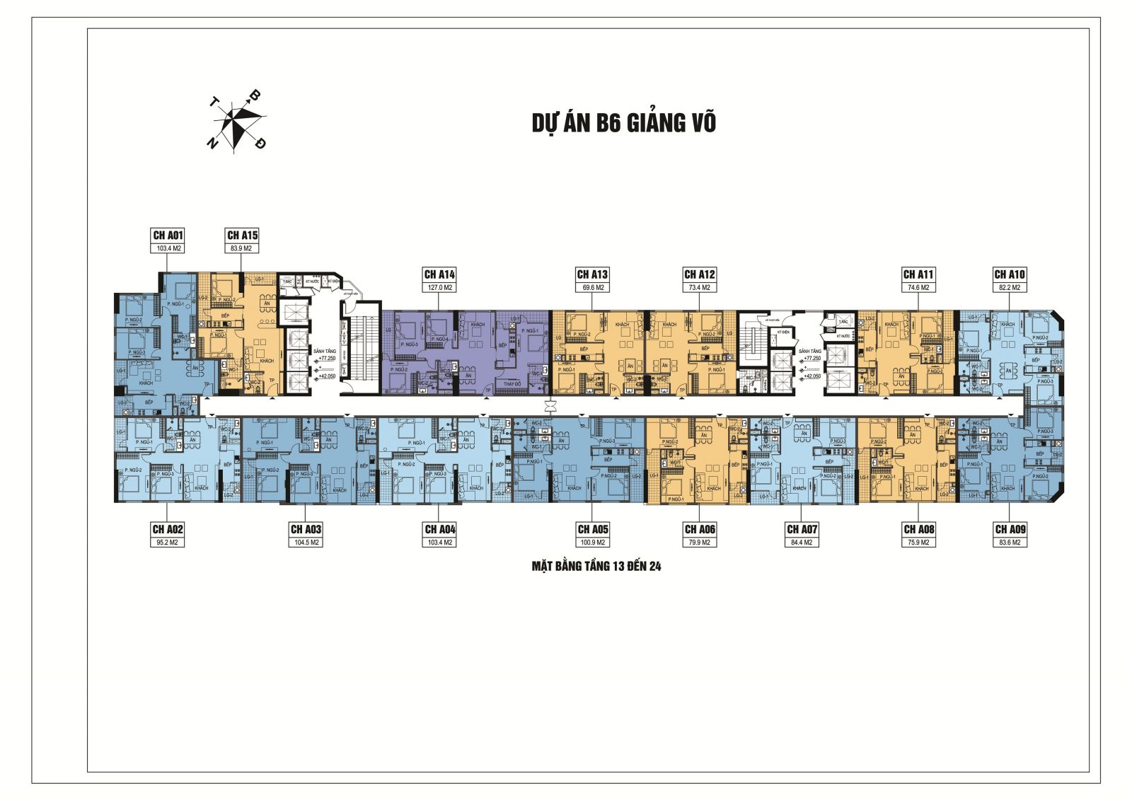 Chung cư The Golden Armor (B6 Giảng Võ)