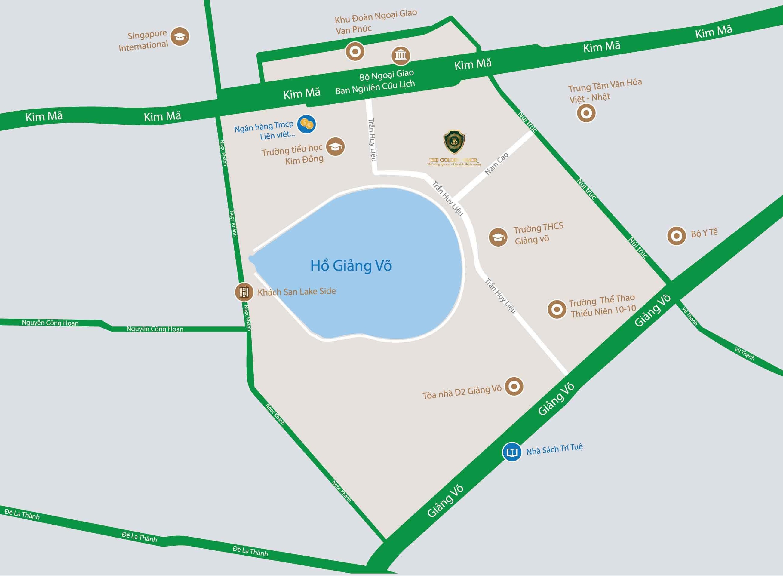 Chung cư The Golden Armor (B6 Giảng Võ)