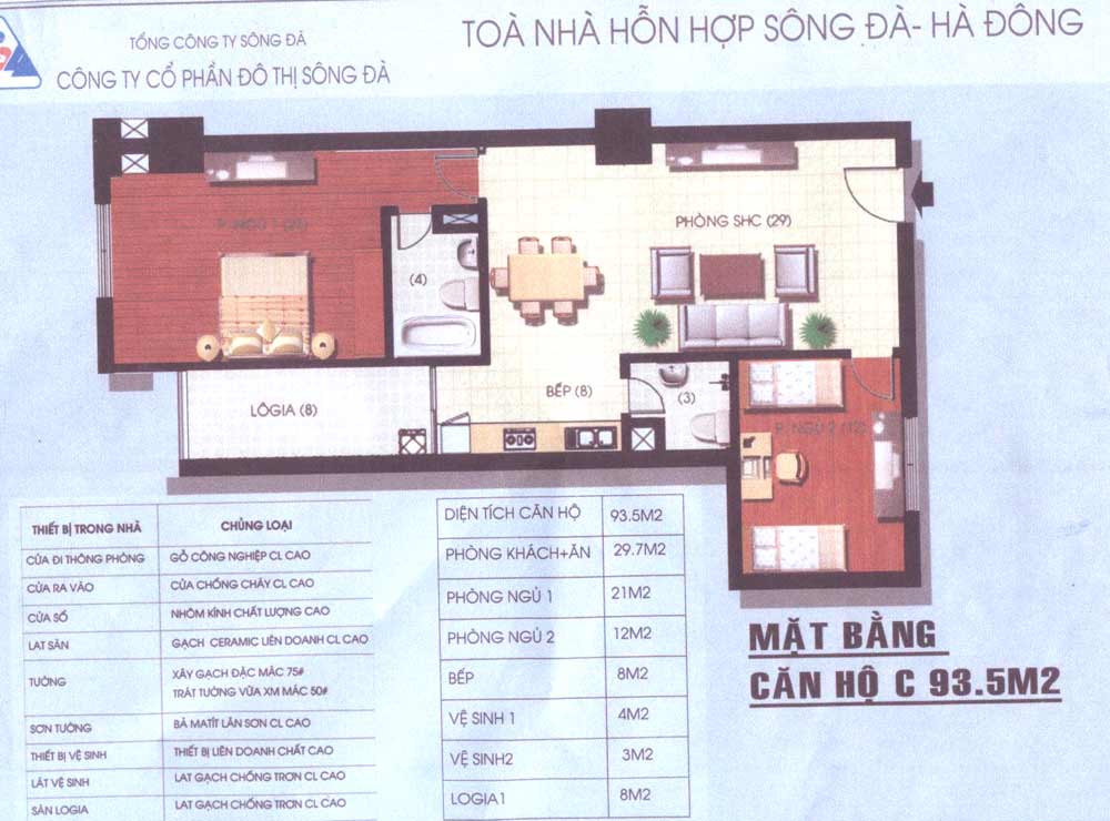 Chung cư Sông Đà Hà Đông Tower