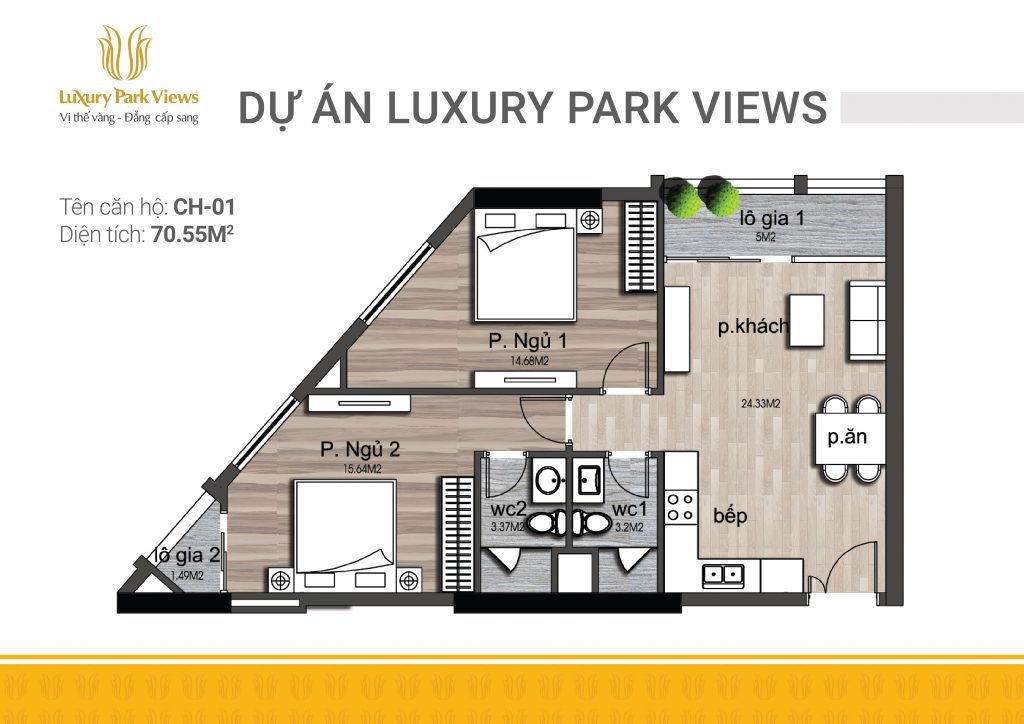 Căn hộ Luxury Park View