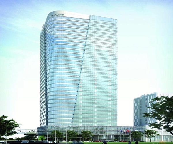 Tòa nhà PetroLand Tower - Trung tâm Thương mại Tài chính Dầu khí Phú Mỹ Hưng