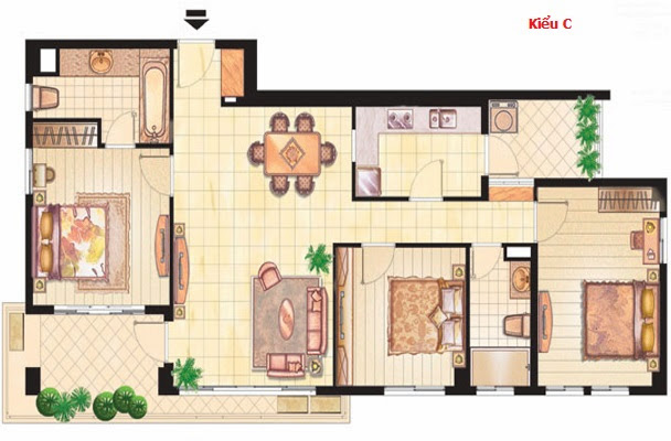 Khu căn hộ Cảnh Viên 2