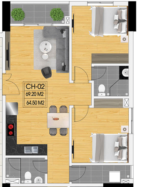 Khu chung cư Phúc Thịnh