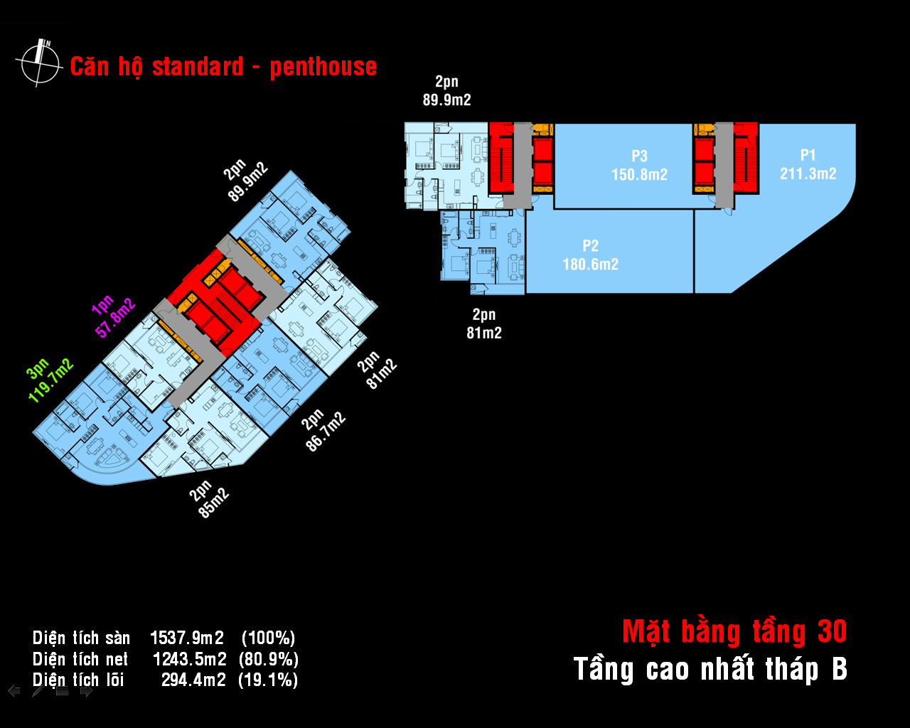 Căn hộ Charmington Plaza