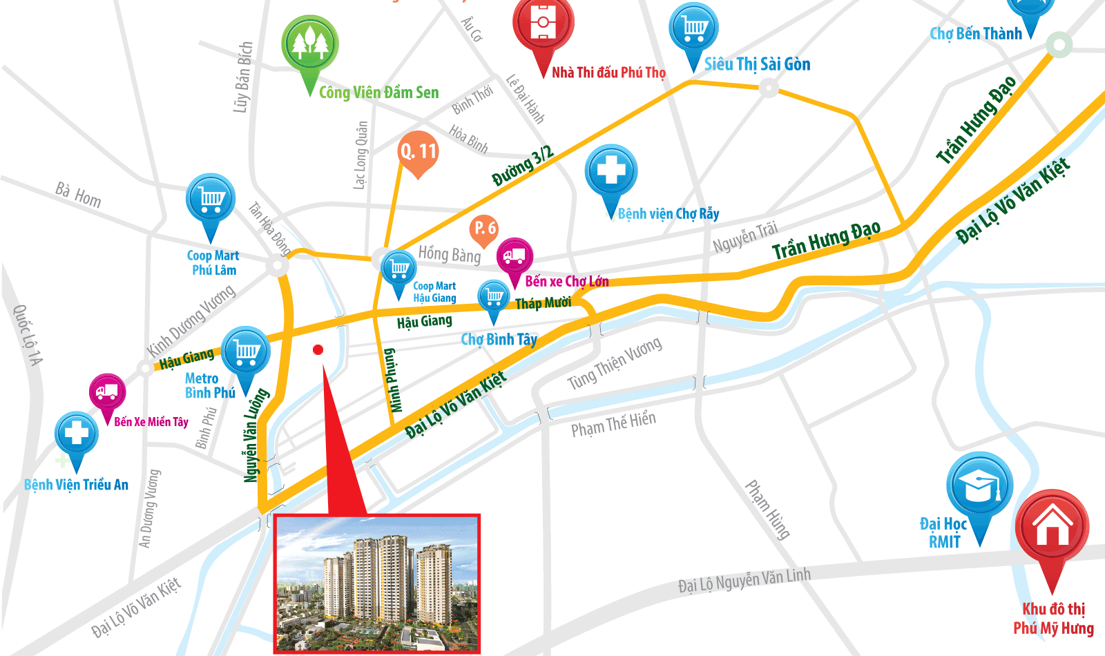 Chung cư Him Lam Chợ Lớn