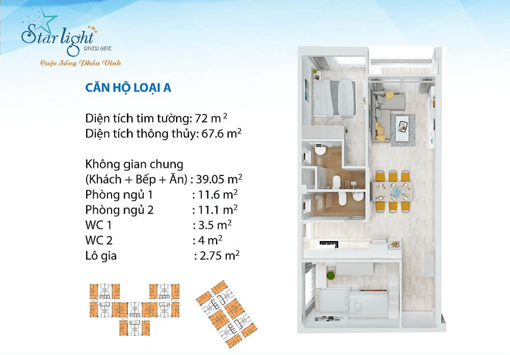 Căn hộ Starlight Riverside