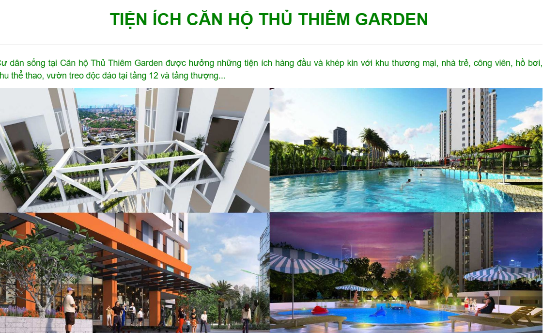 Khu căn hộ Thủ Thiêm Garden