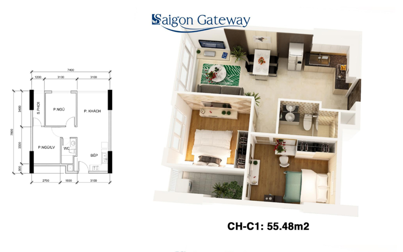 Căn hộ Saigon Gateway Quận 9