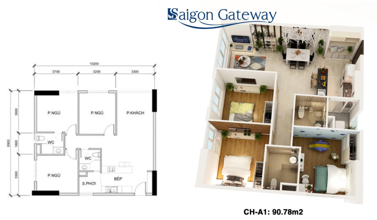 Căn hộ Saigon Gateway Quận 9
