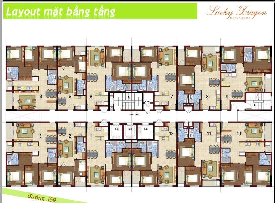 Khu căn hộ Lucky Dragon