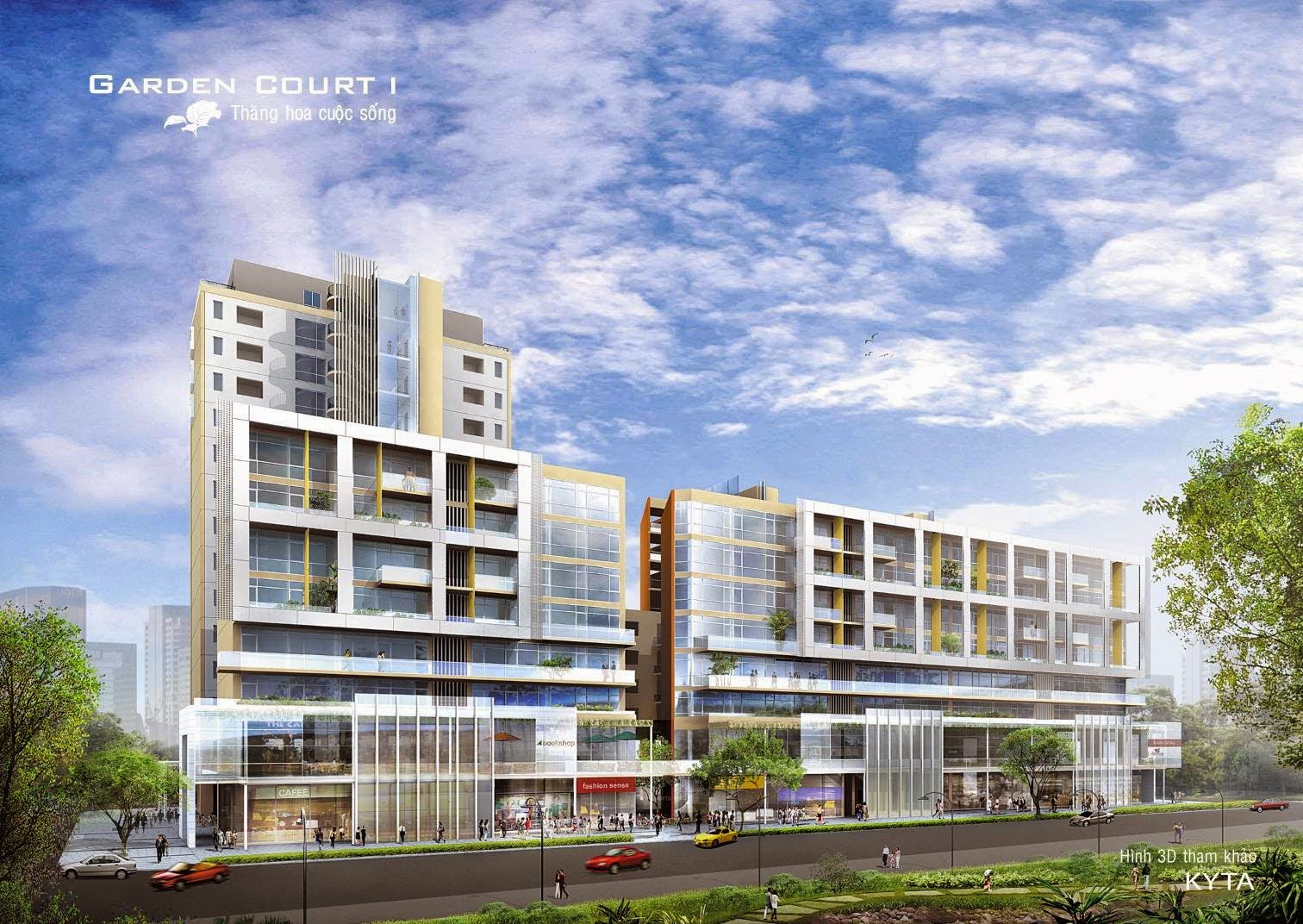 Khu căn hộ Garden Court 1 & 2