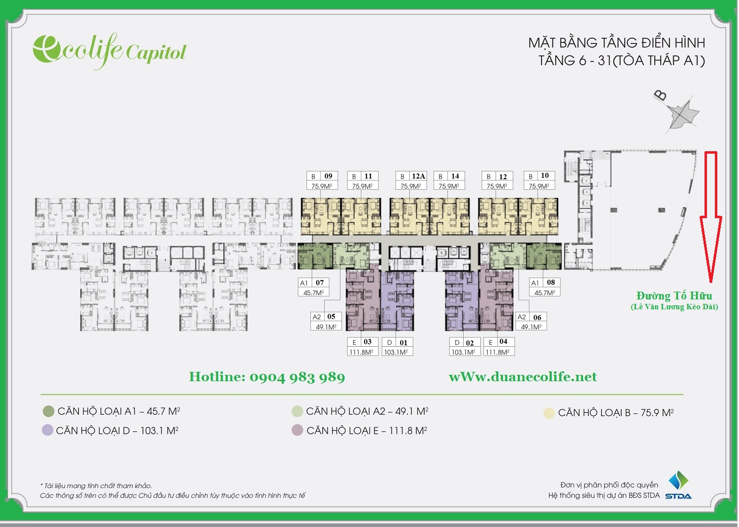 Chung cư Ecolife Capitol